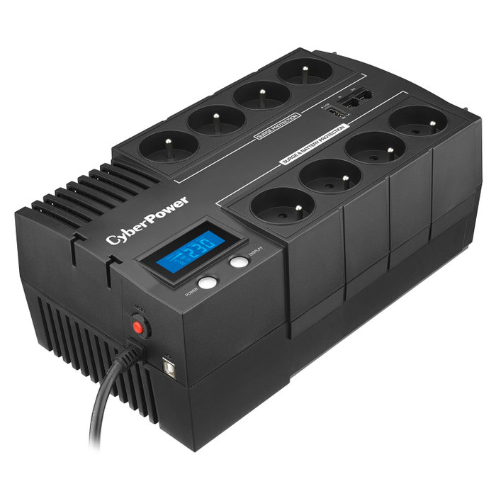 CyberPower BR700ELCD SAI Línea Interactiva 700VA 420W 8 Salidas CyberPower BR700ELCD SAI Línea Interactiva 700VA 420W 8 Salidas